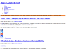Tablet Screenshot of congresso.ibict.br